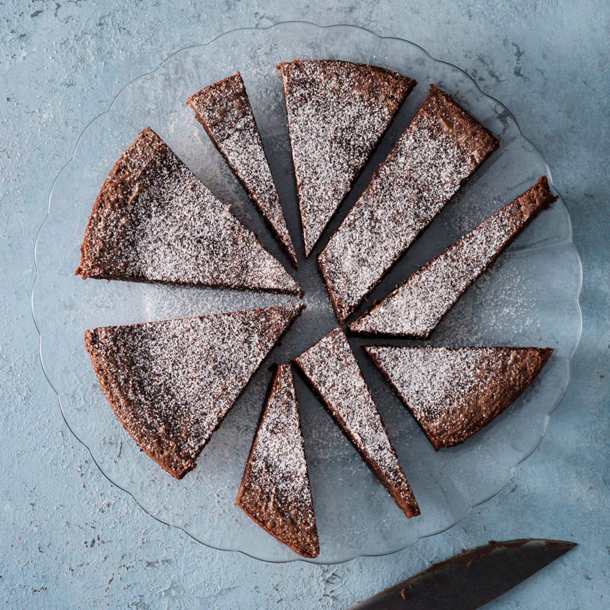 Kladdkaka på fem ingredienser