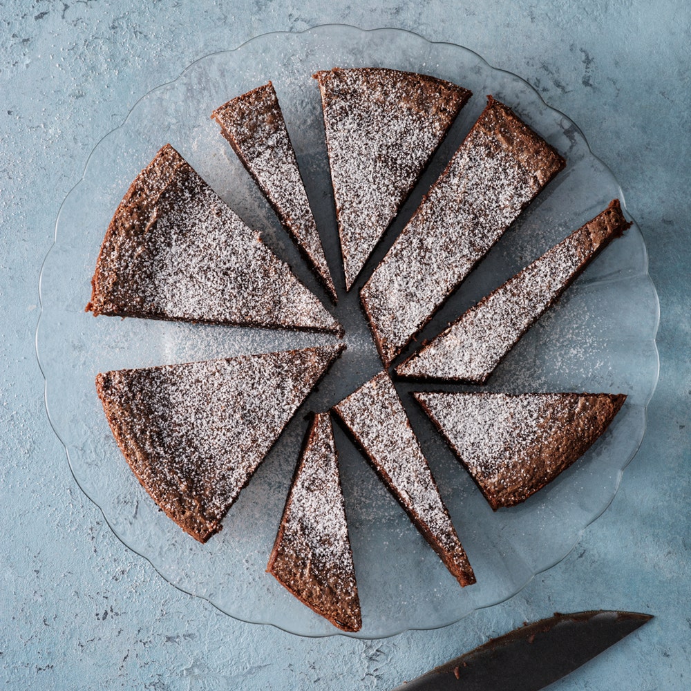 Kladdkaka på fem ingredienser