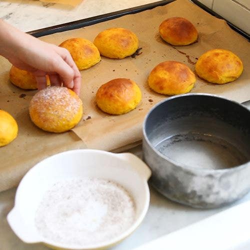Saffranssockerbullar