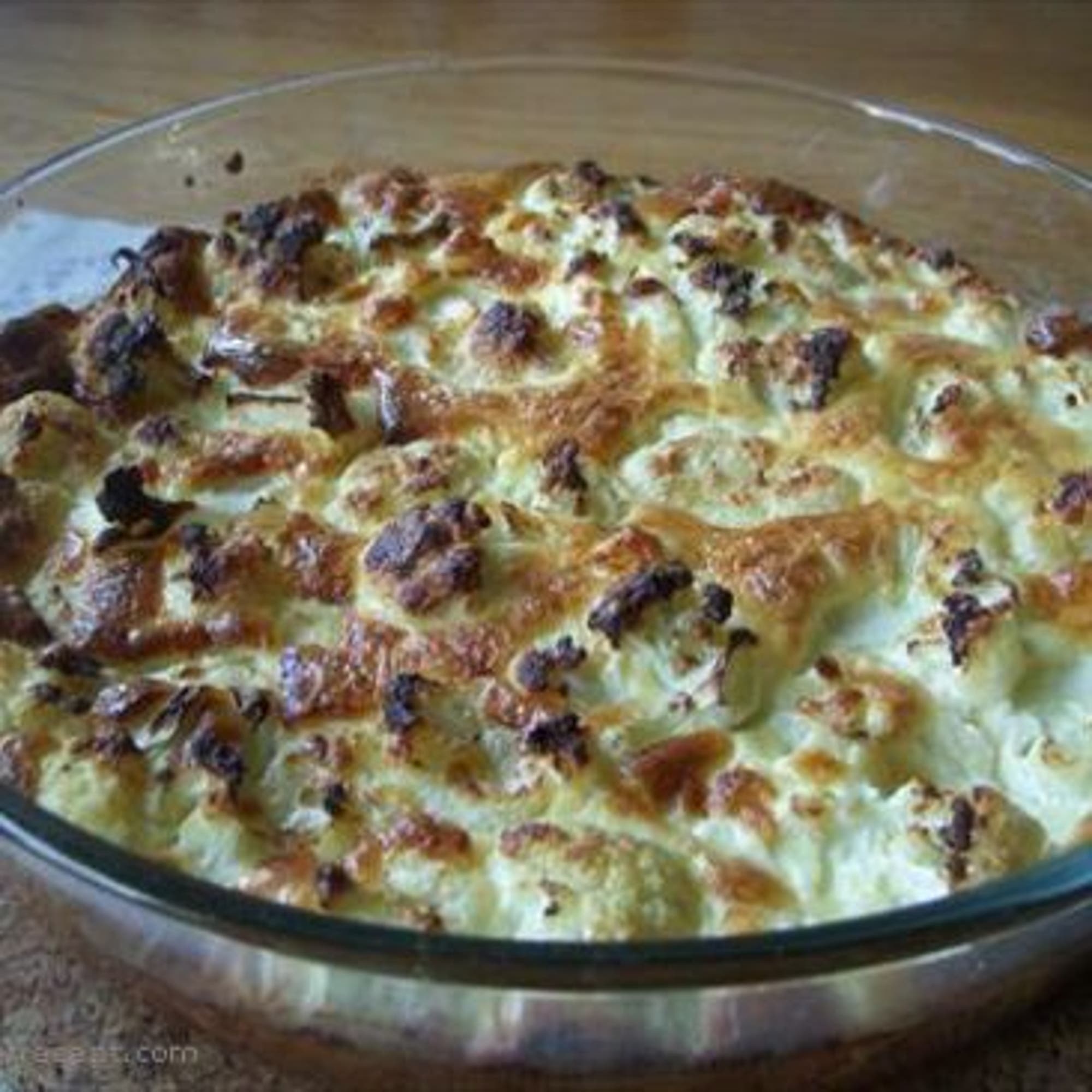 LCHF Blomkålsgratäng med fetaost
