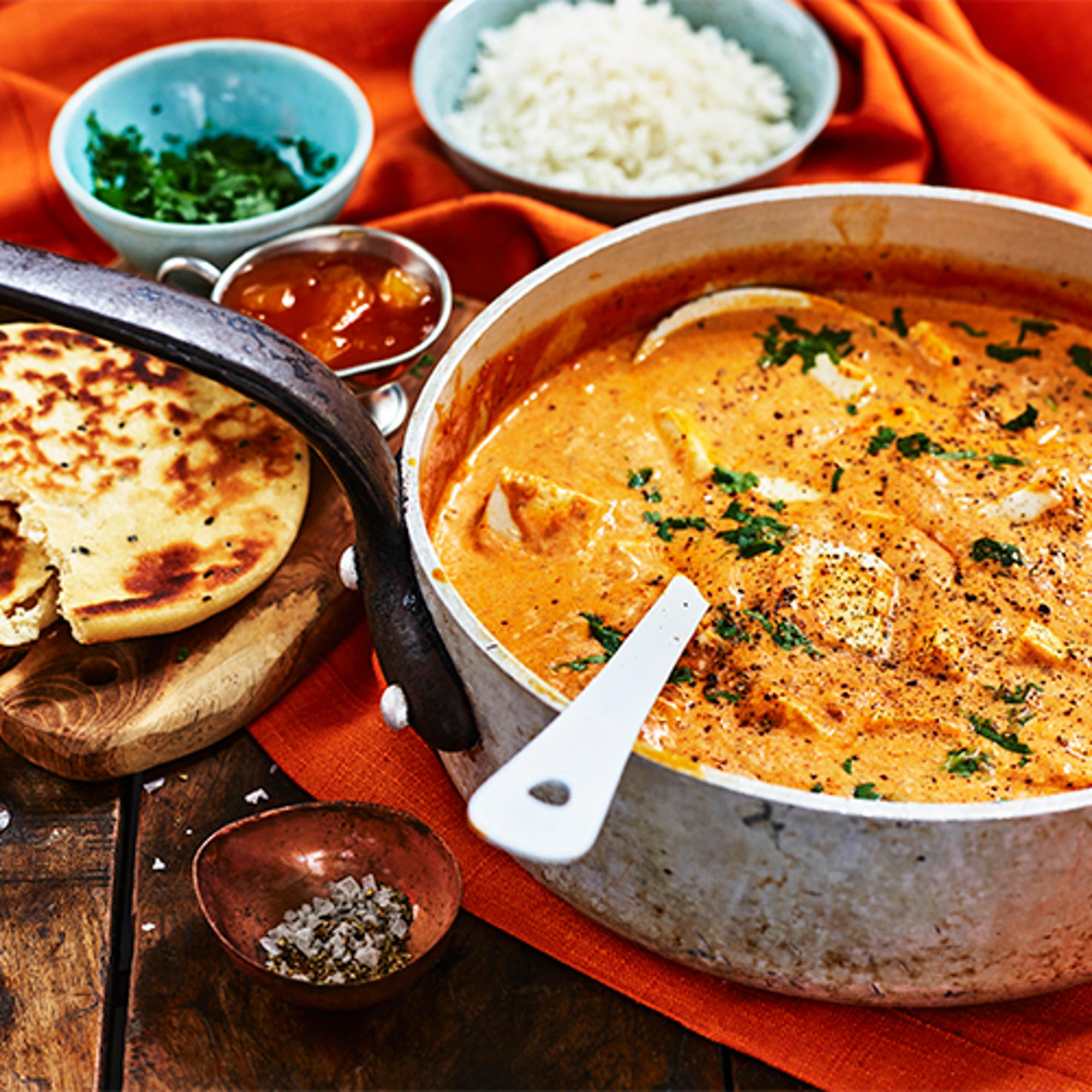 Tikka masala med paneer