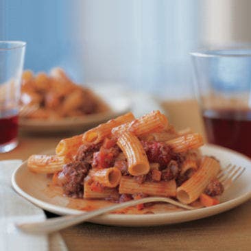 Rigatoni med fläskfärs