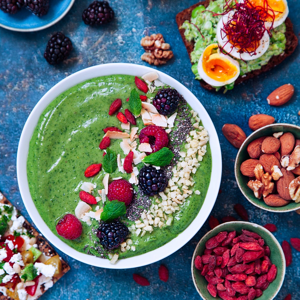 Smoothie fruitbowl