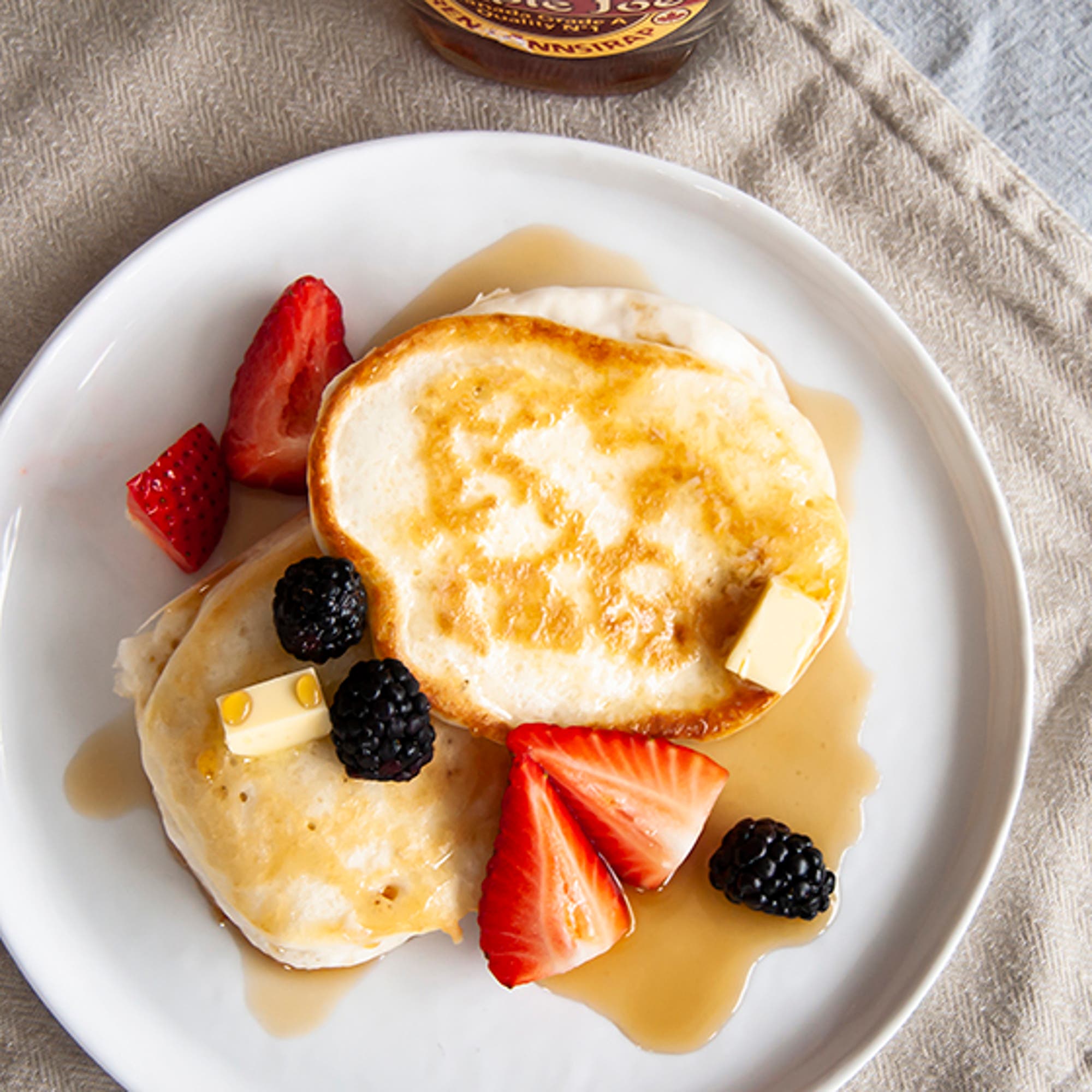Fluffiga amerikanska pannkakor
