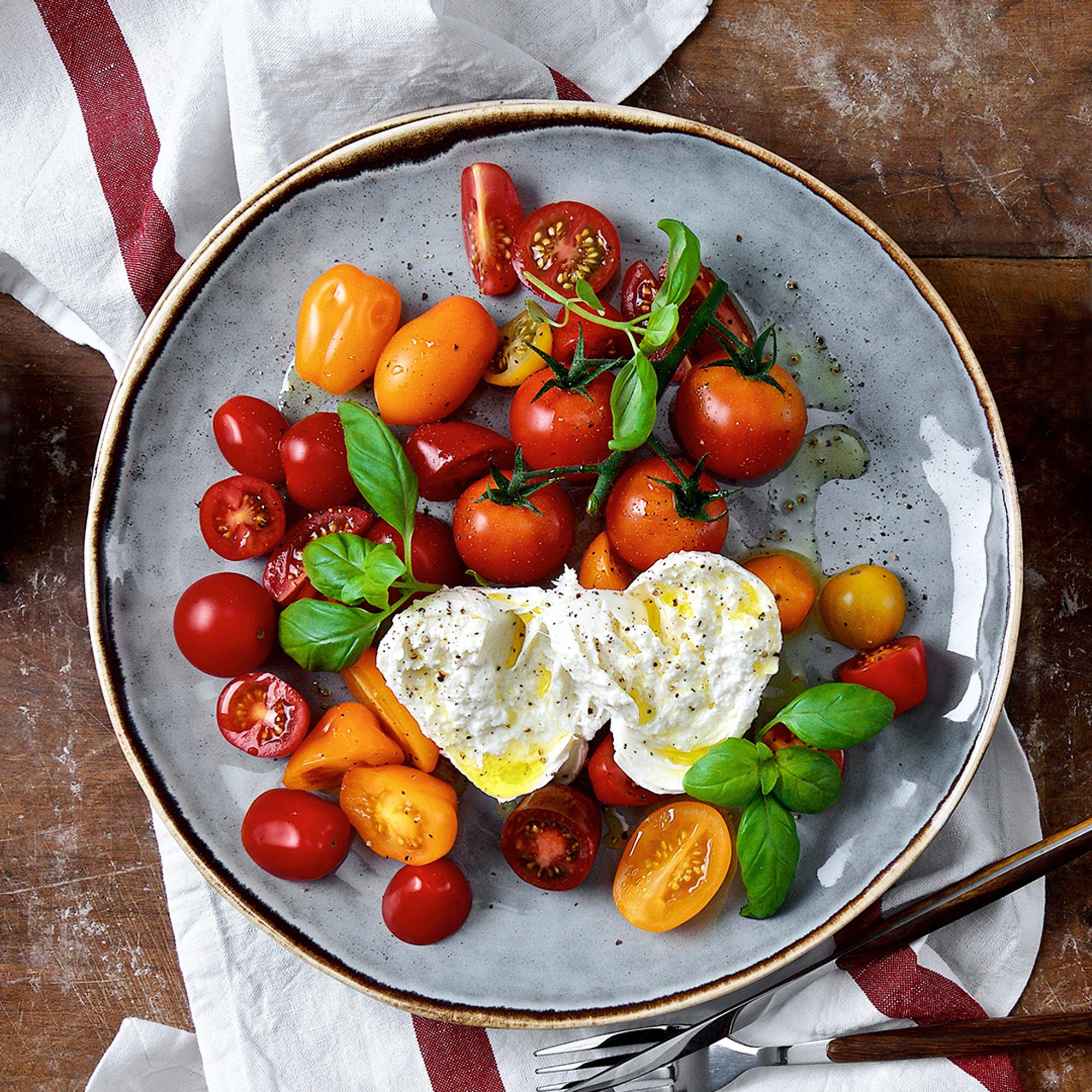 Klassisk caprese