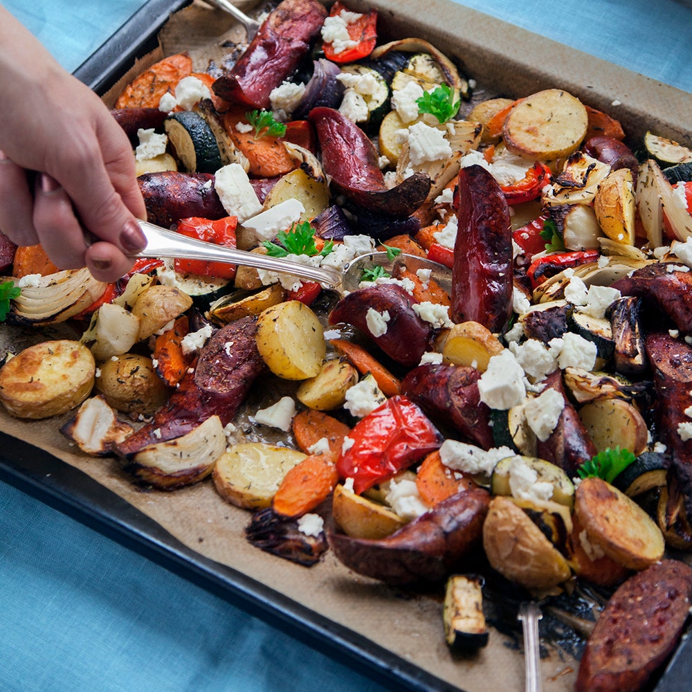 Chorizofräs i ugnen