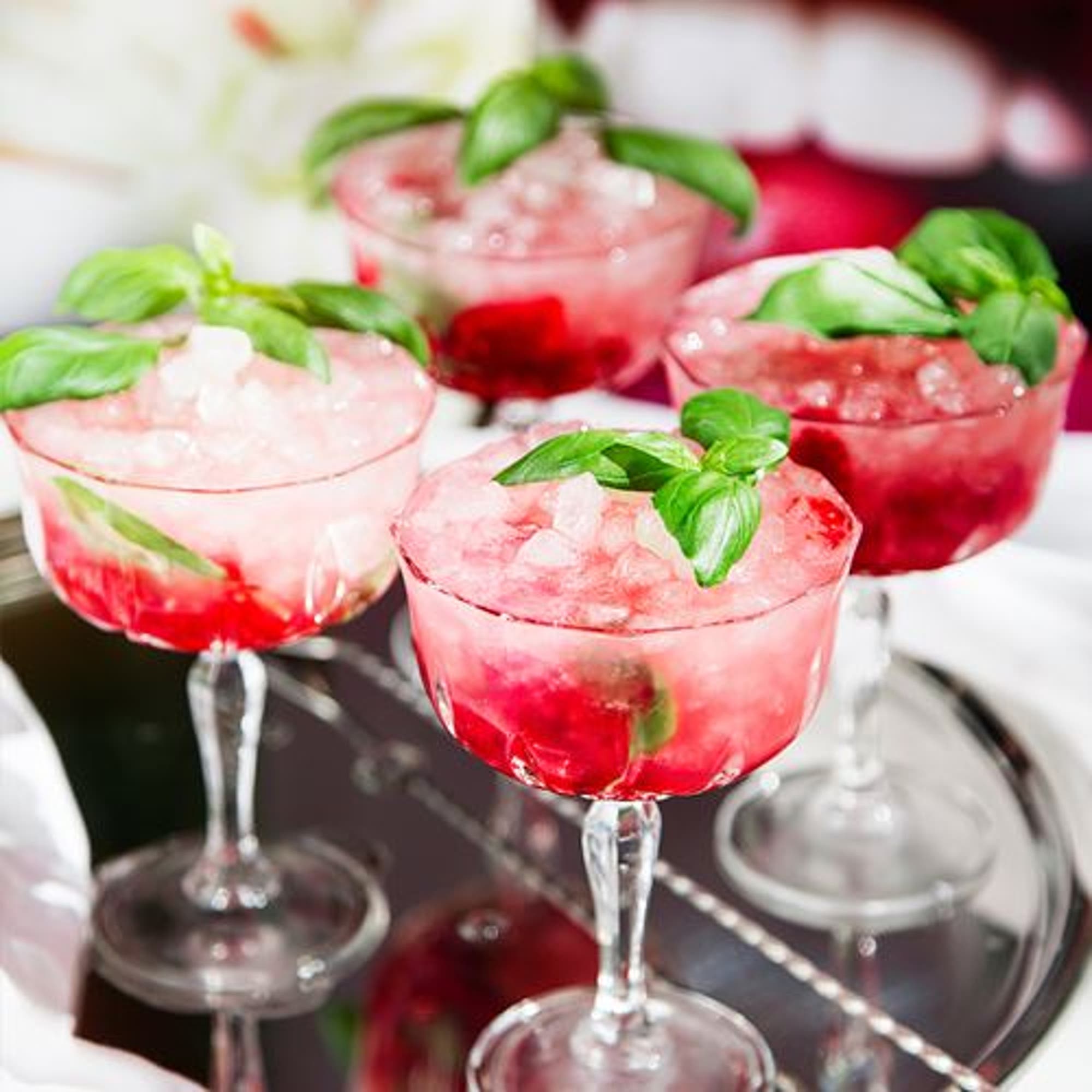 Basil Berry Smash