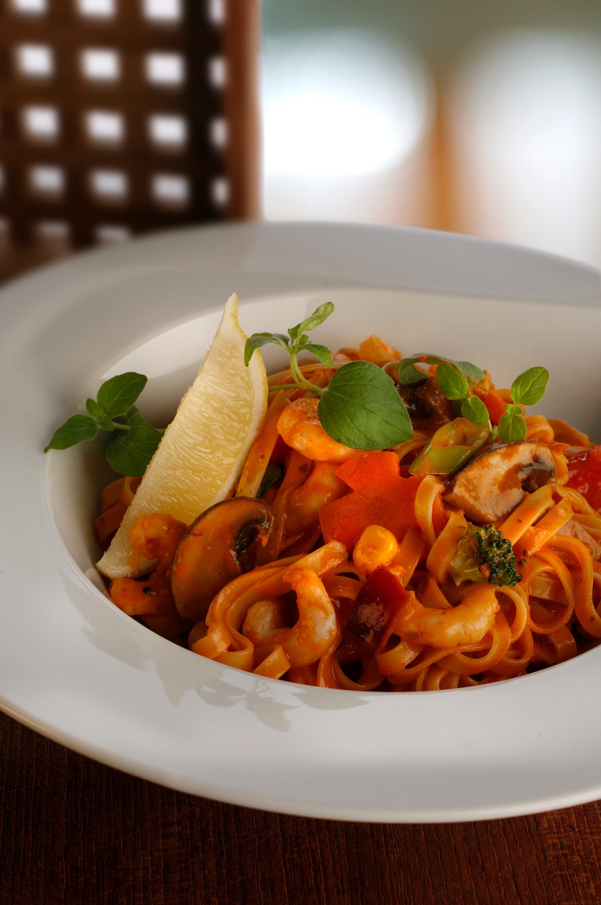 Szechuan & kokosräkor