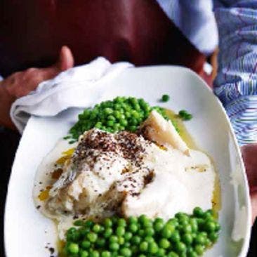 Lutfisk med ärter