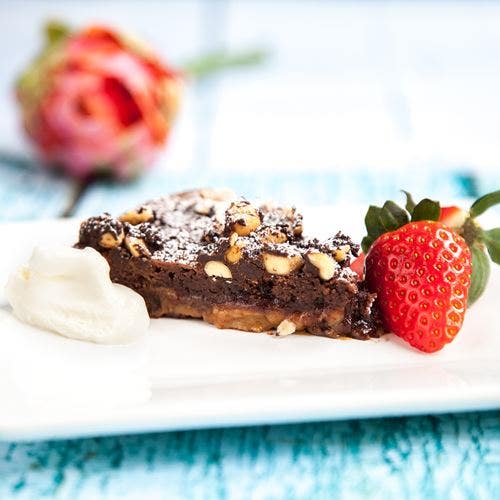 Kladdkaka med Dulce de leche