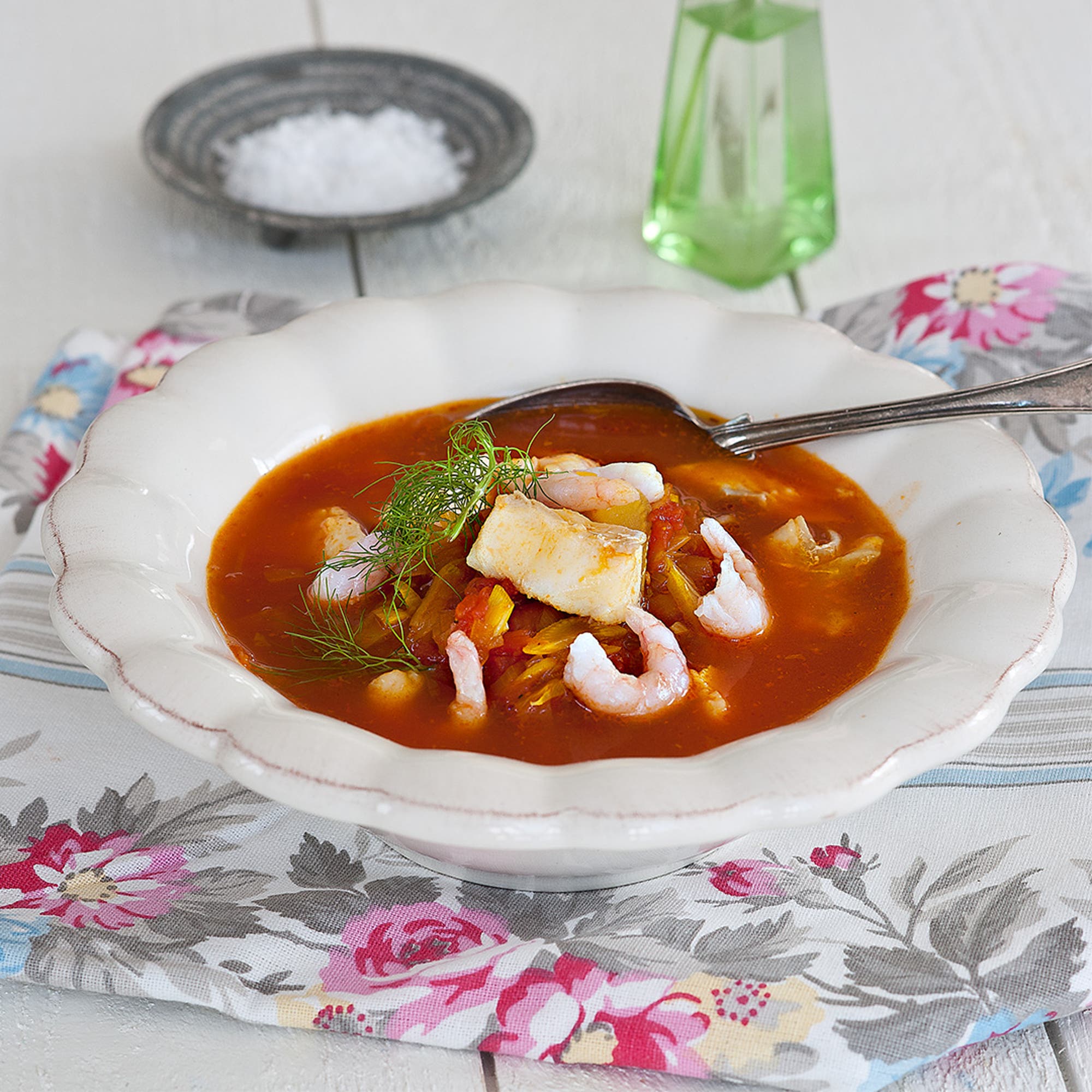 Snabba fisksoppan