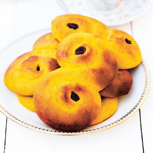 Glutenfria Lussekatter
