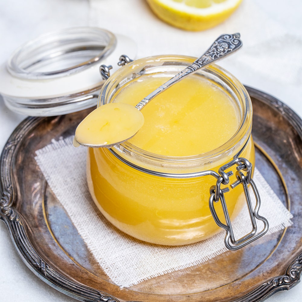 Äggfri lemon curd