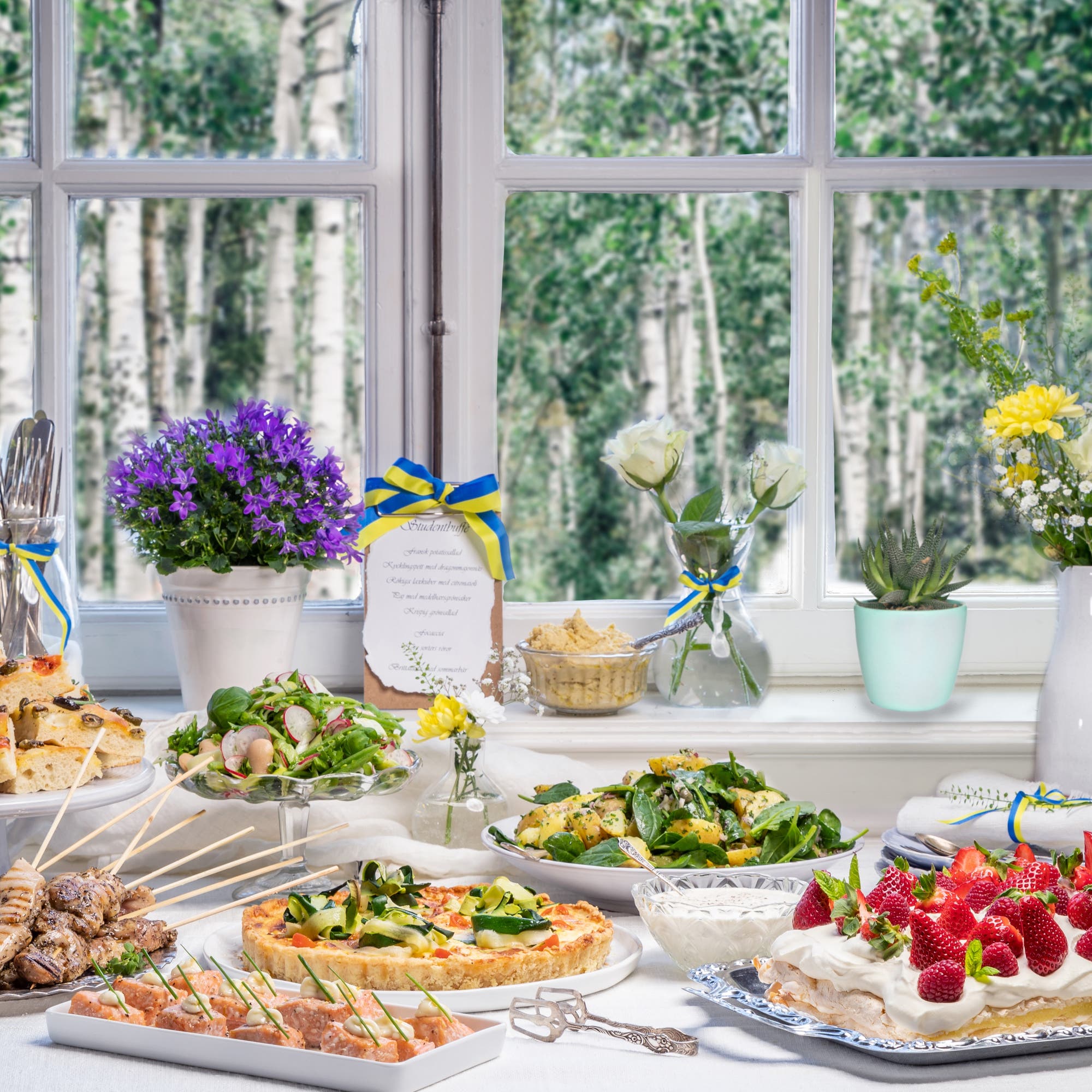 Mathems sommarmat till festen
