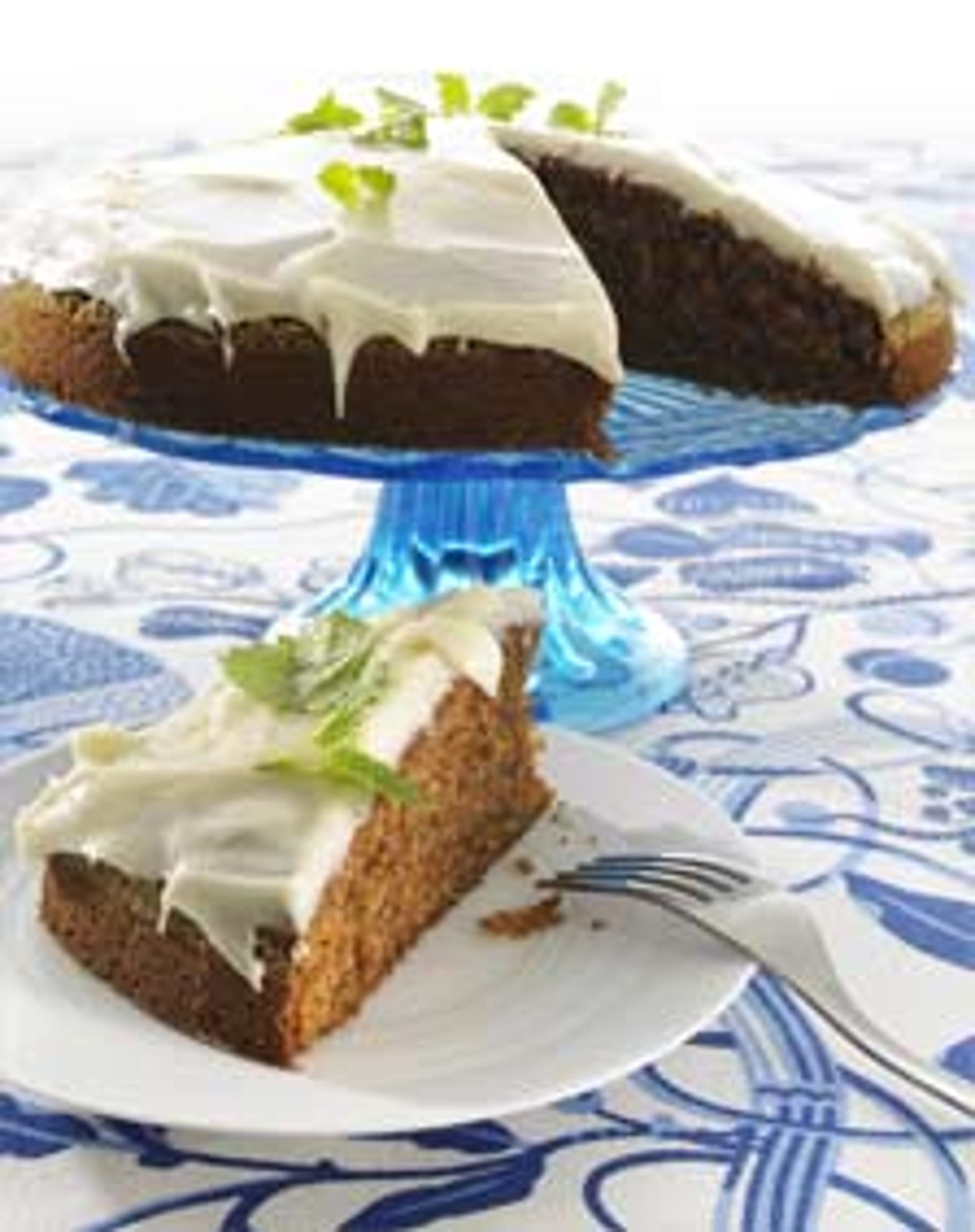 Saftig morotskaka med citronkräm