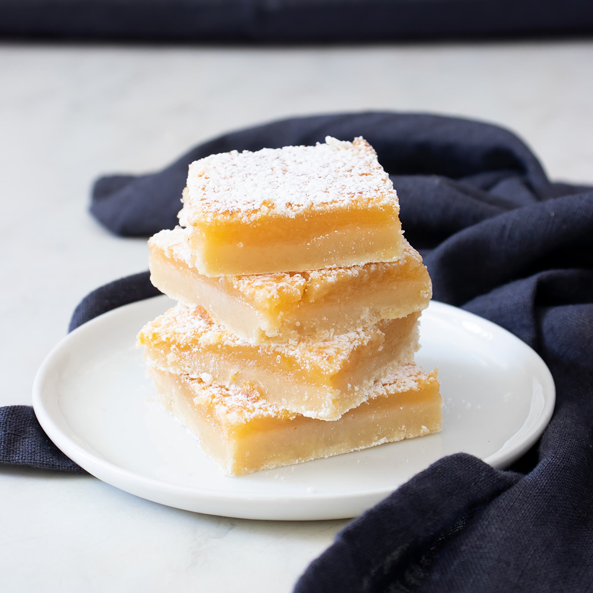 Citronkaka med mördegsbotten