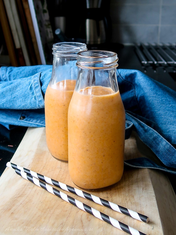 Smoothie med smak av pumpapaj, 1 port