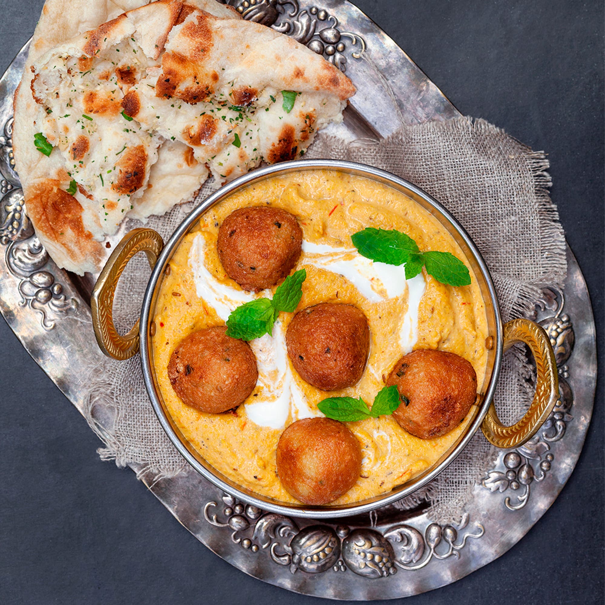 Malai kofta curry