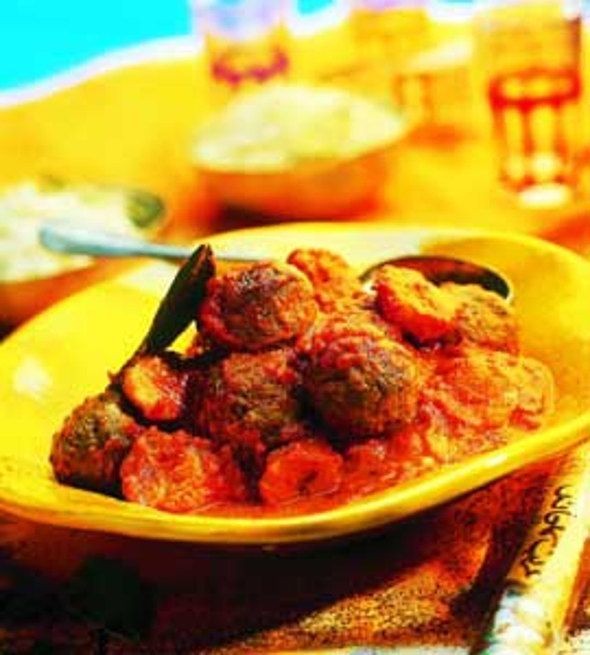 Indiska köttbullar med banan