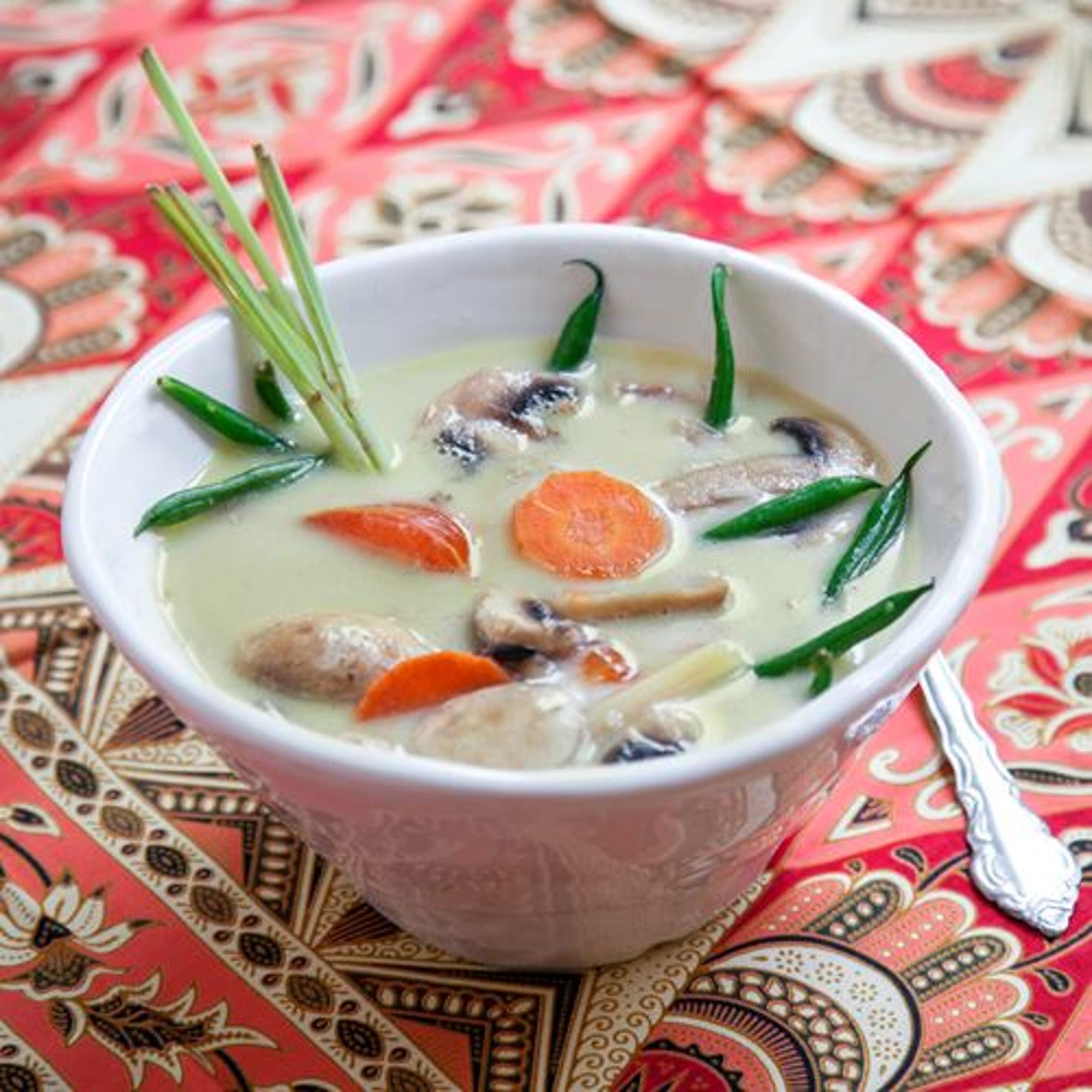 Tom kha tofu