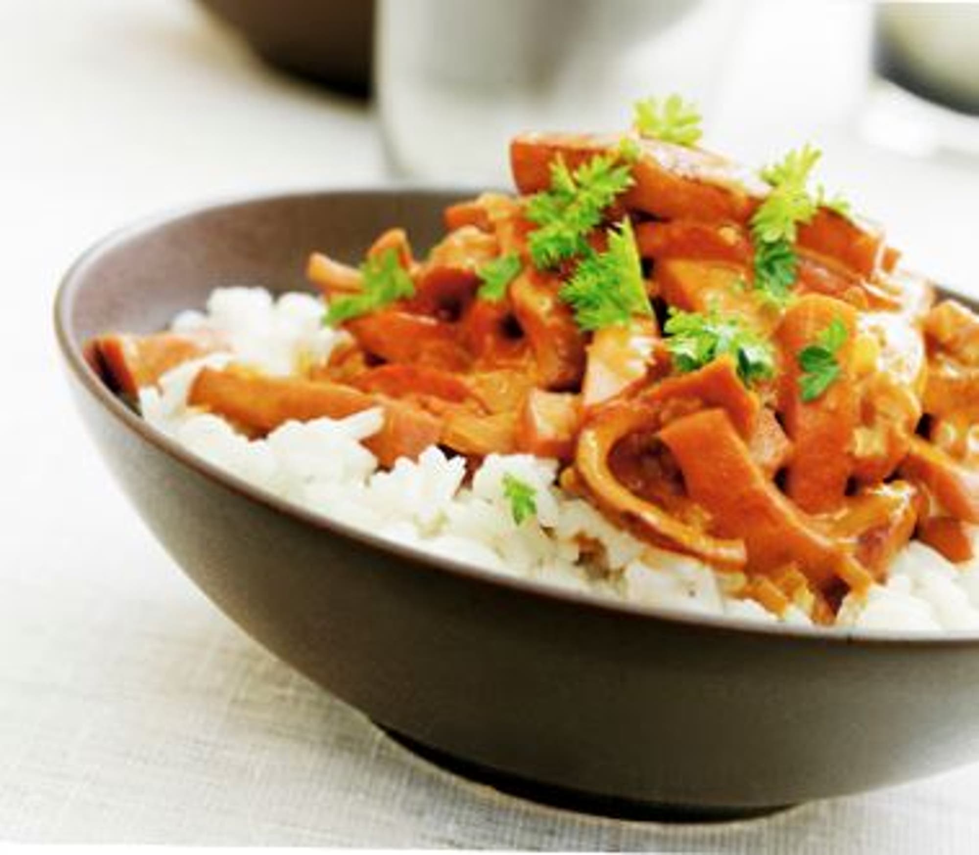 Korv stroganoff med sting