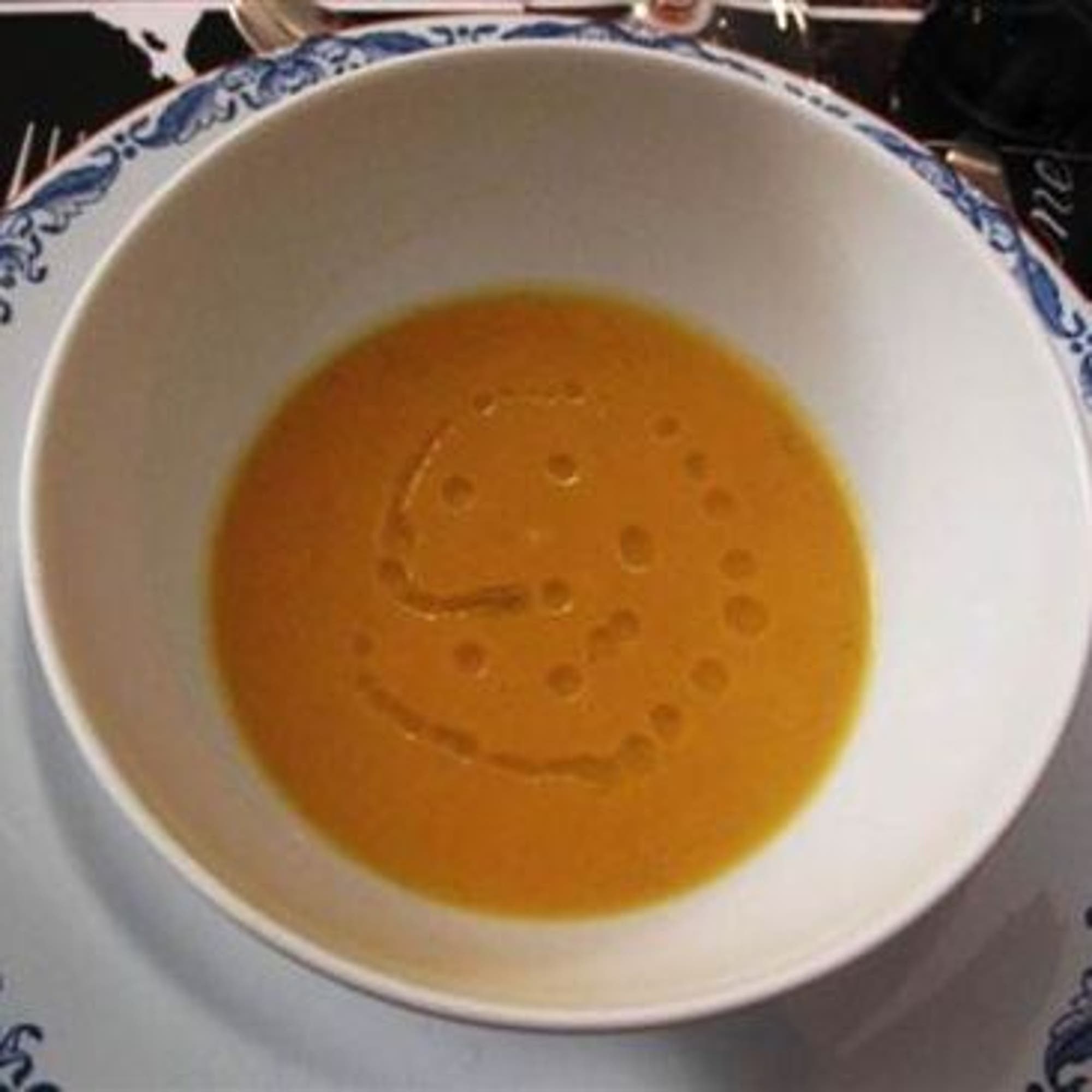 Soppa på rostad pumpa
