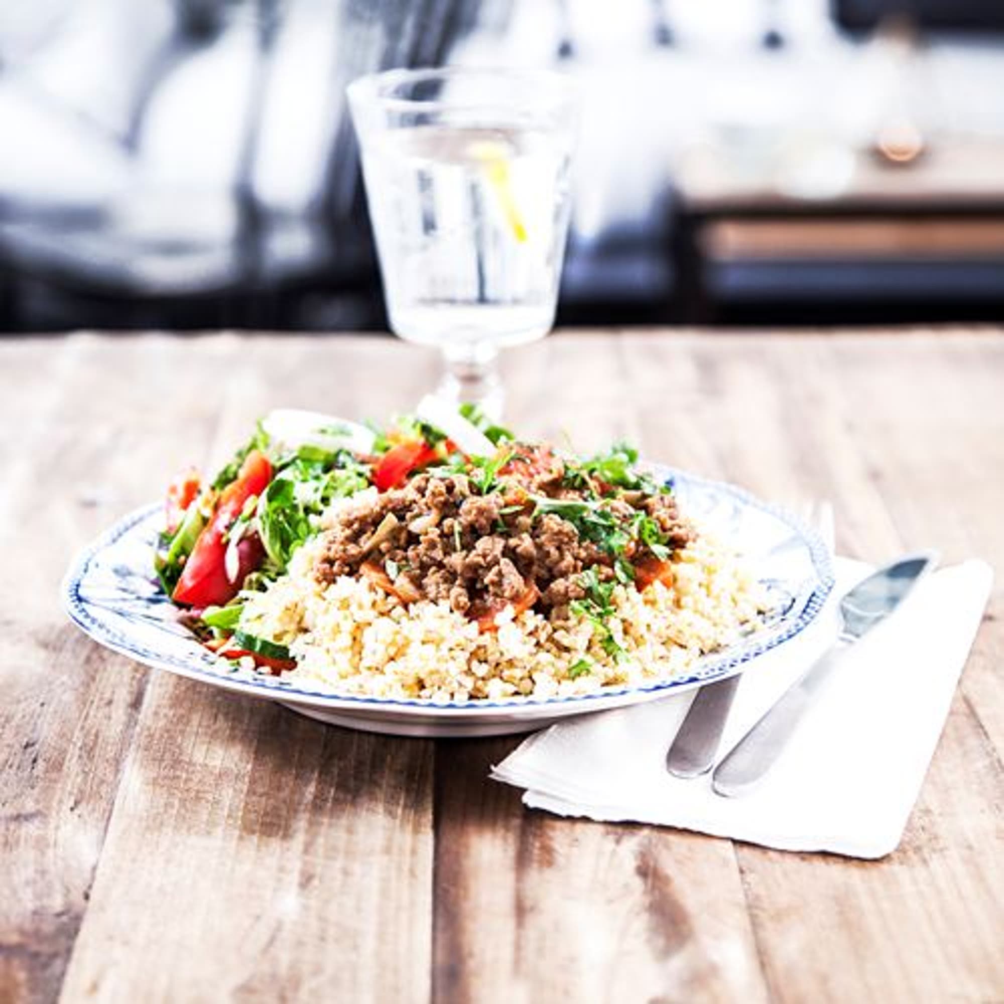 Indisk färssås med garam masala