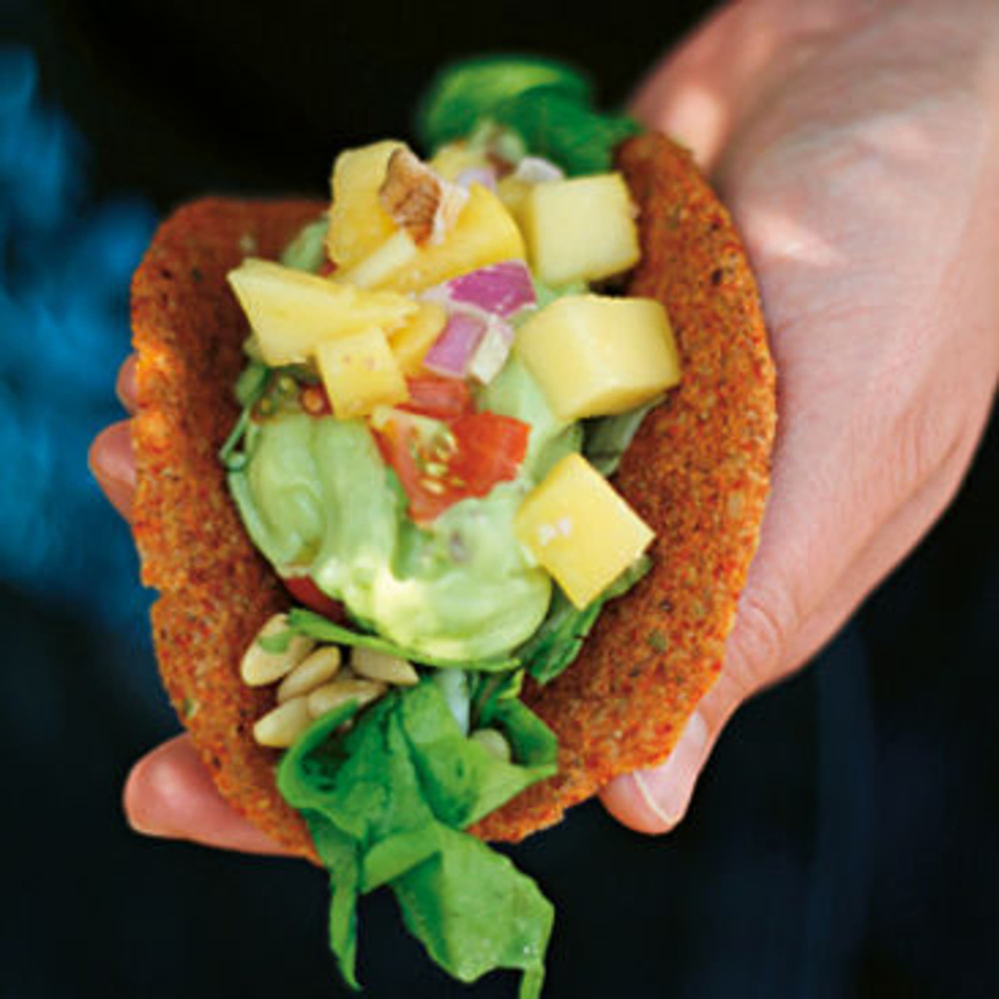 Kycklingtacos med avokadogucka