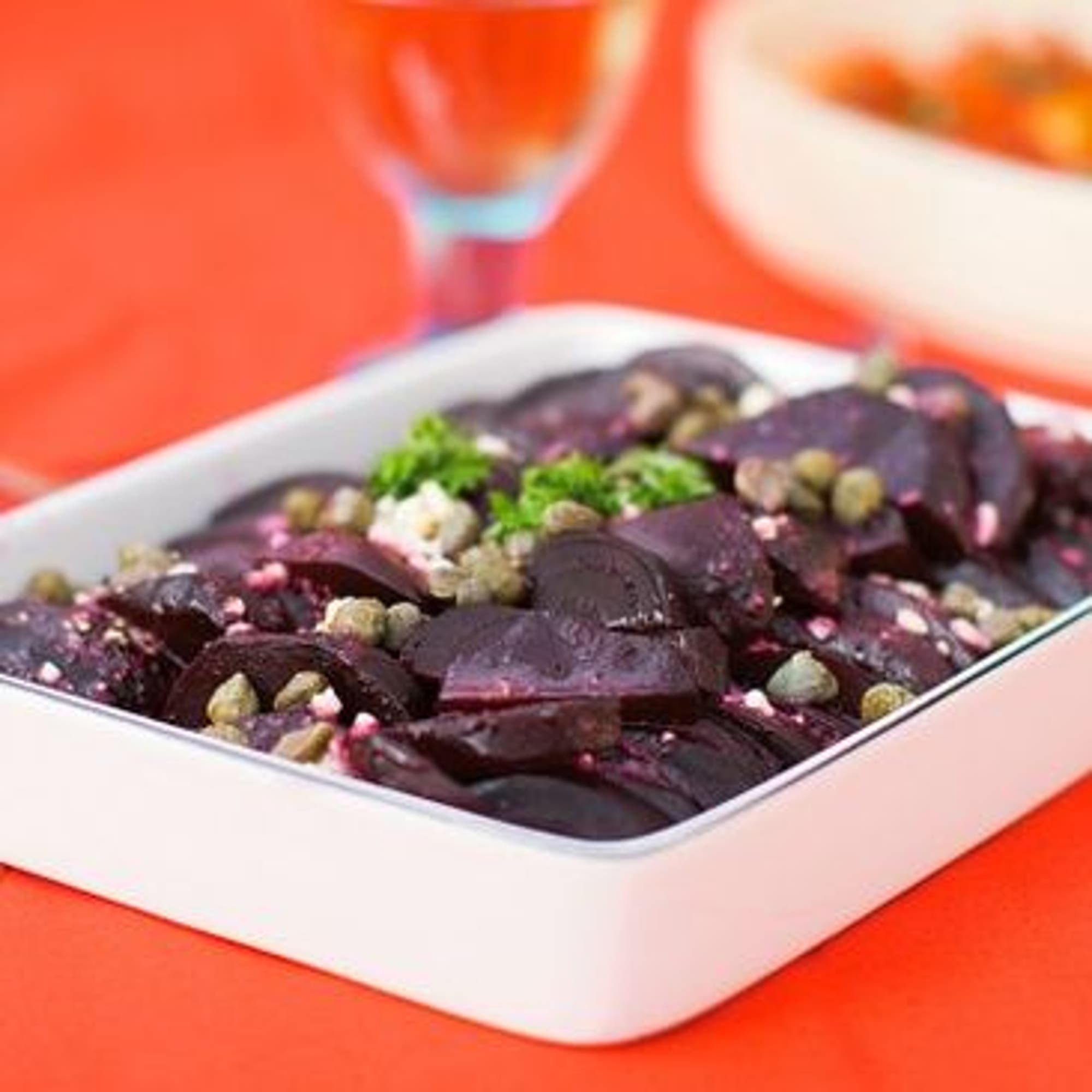 Rödbetor med kaprismarinad