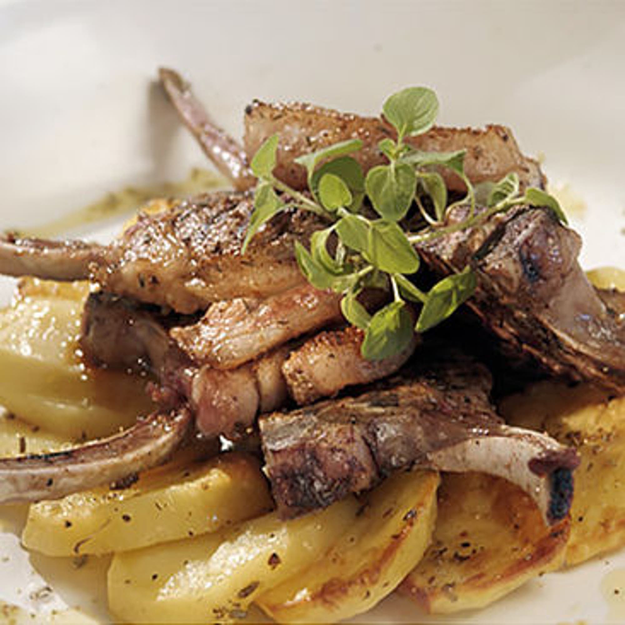 Grillade lammkotletter