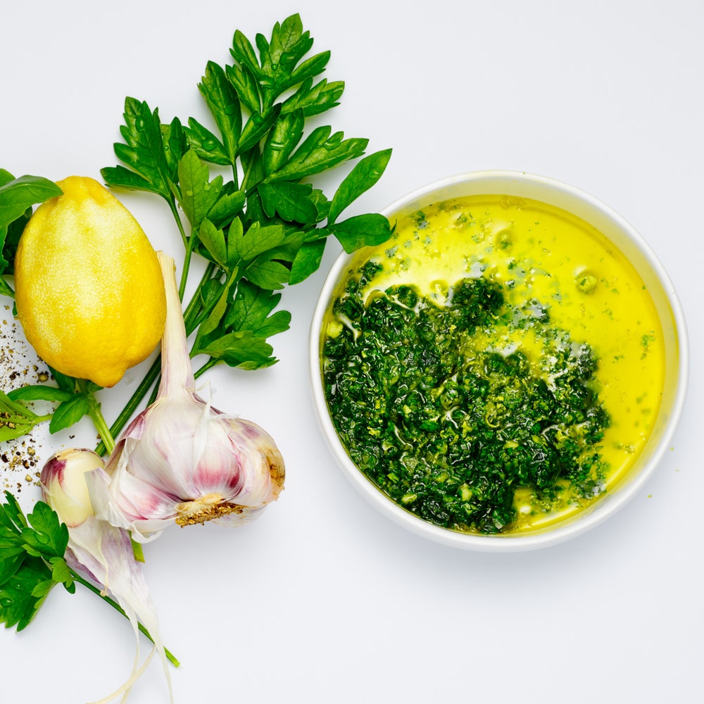 Gremolata på hydroponiska örter