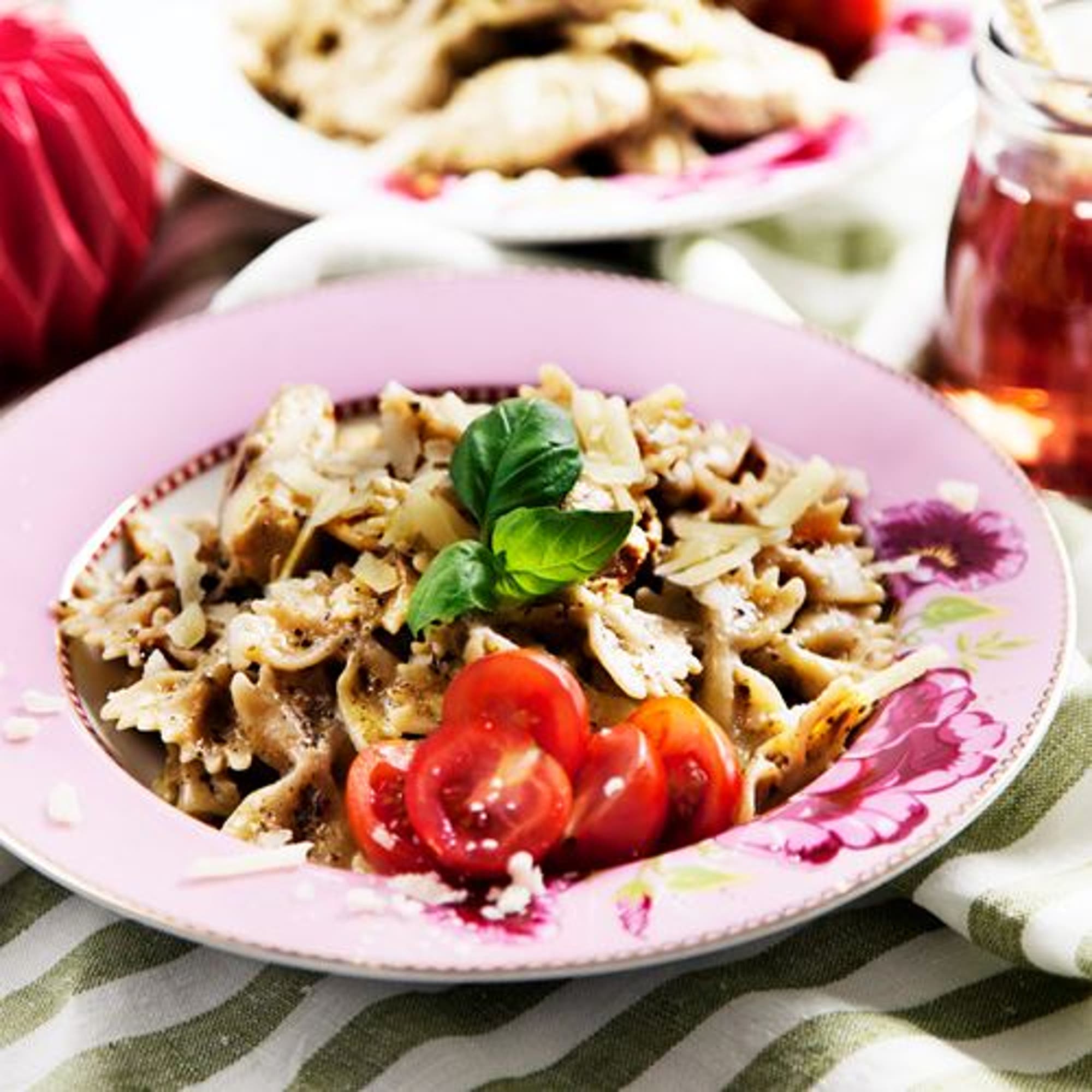 Pastapesto med kyckling och mascarpone