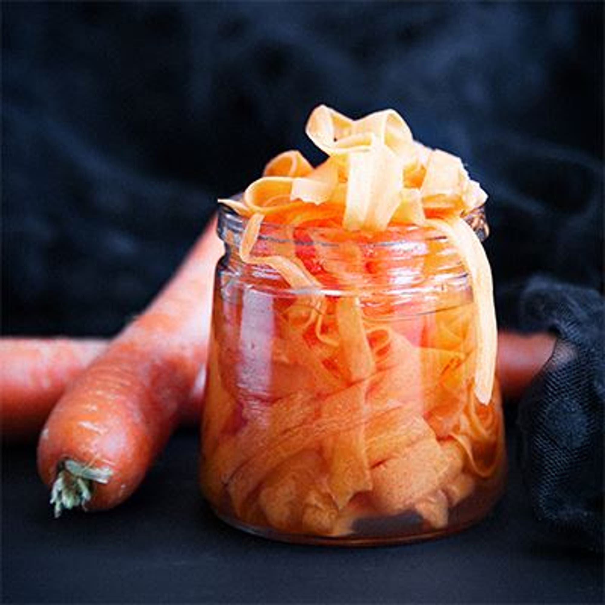 Snabbpicklade morötter