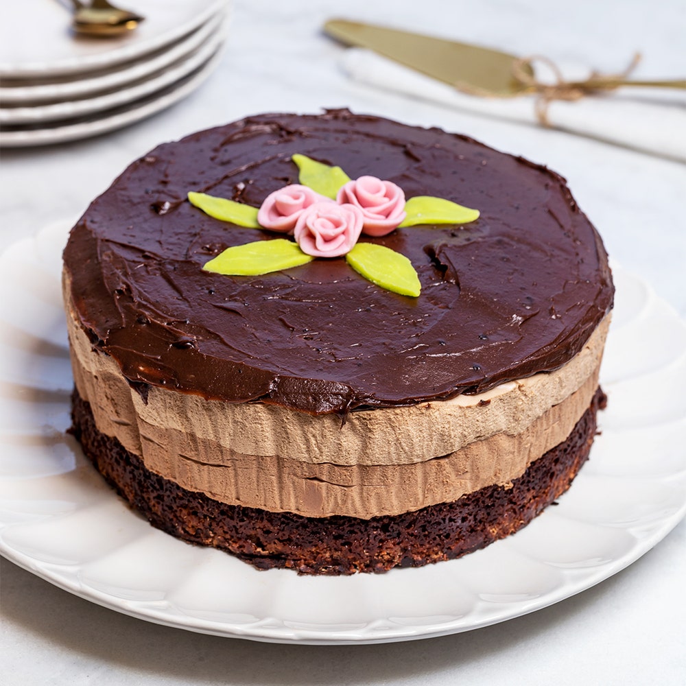Chokladmoussetårta