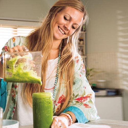 Yoga Girls gröna juice