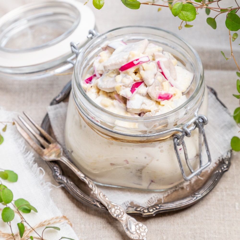 Vegetarisk Västerbottenssill