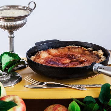 Tarte Tatin med vaniljsås