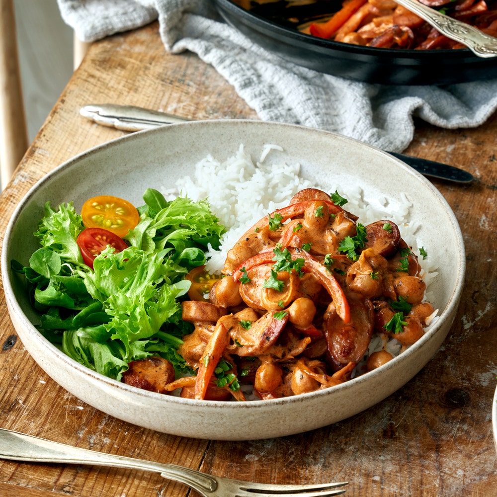 Klassisk korvstroganoff