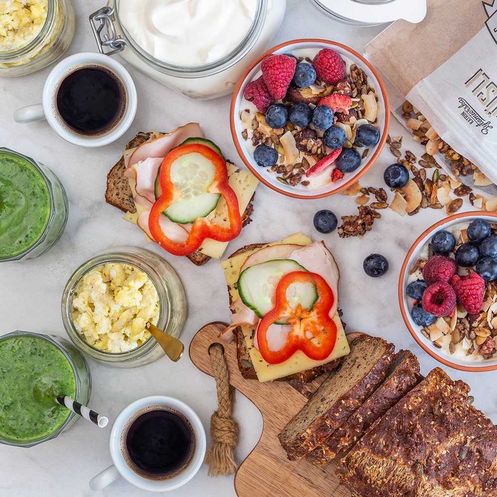 Clean Eating stora frukostpaket