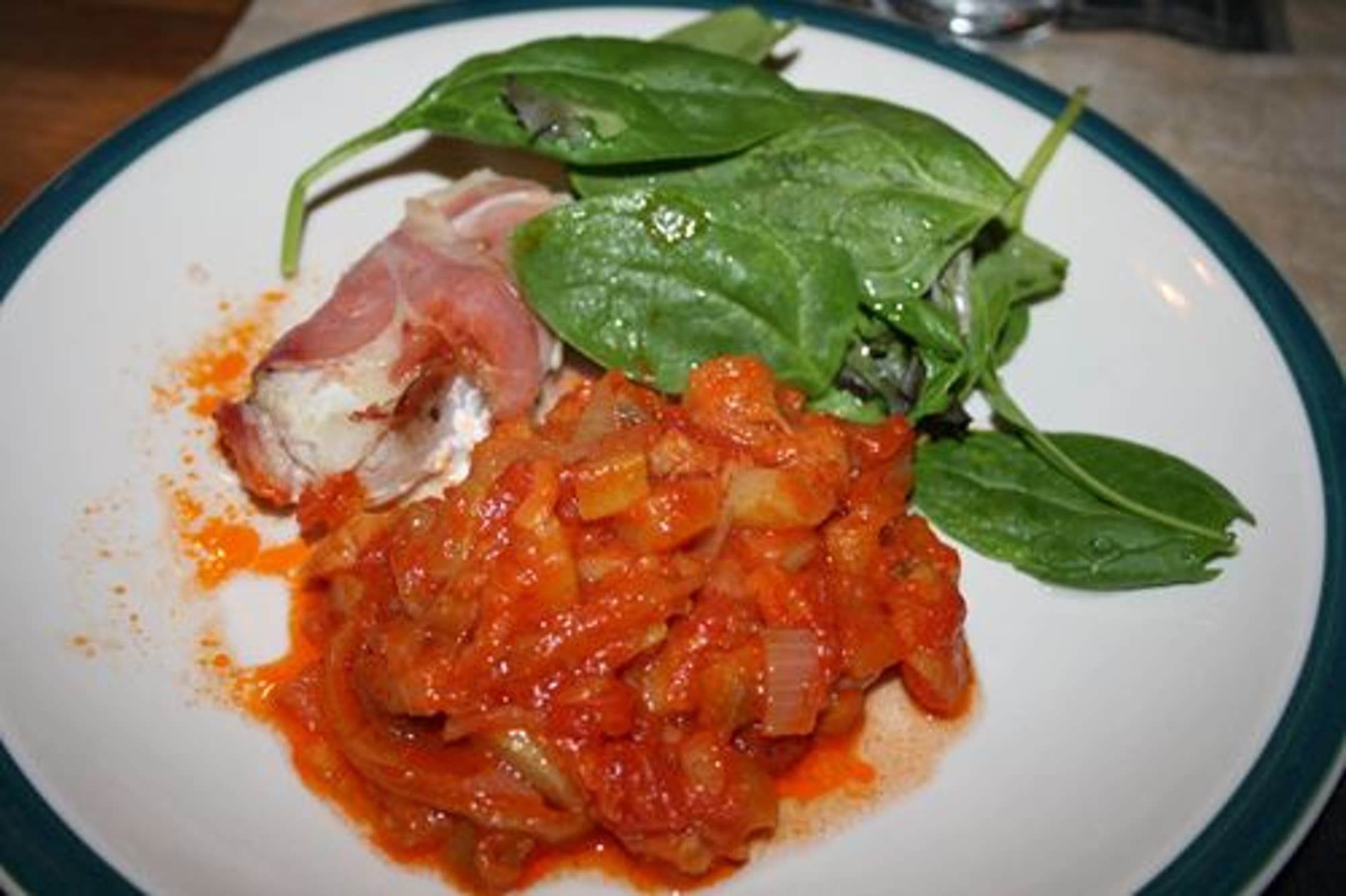Ratatouille med parmalindad torsk LCHF