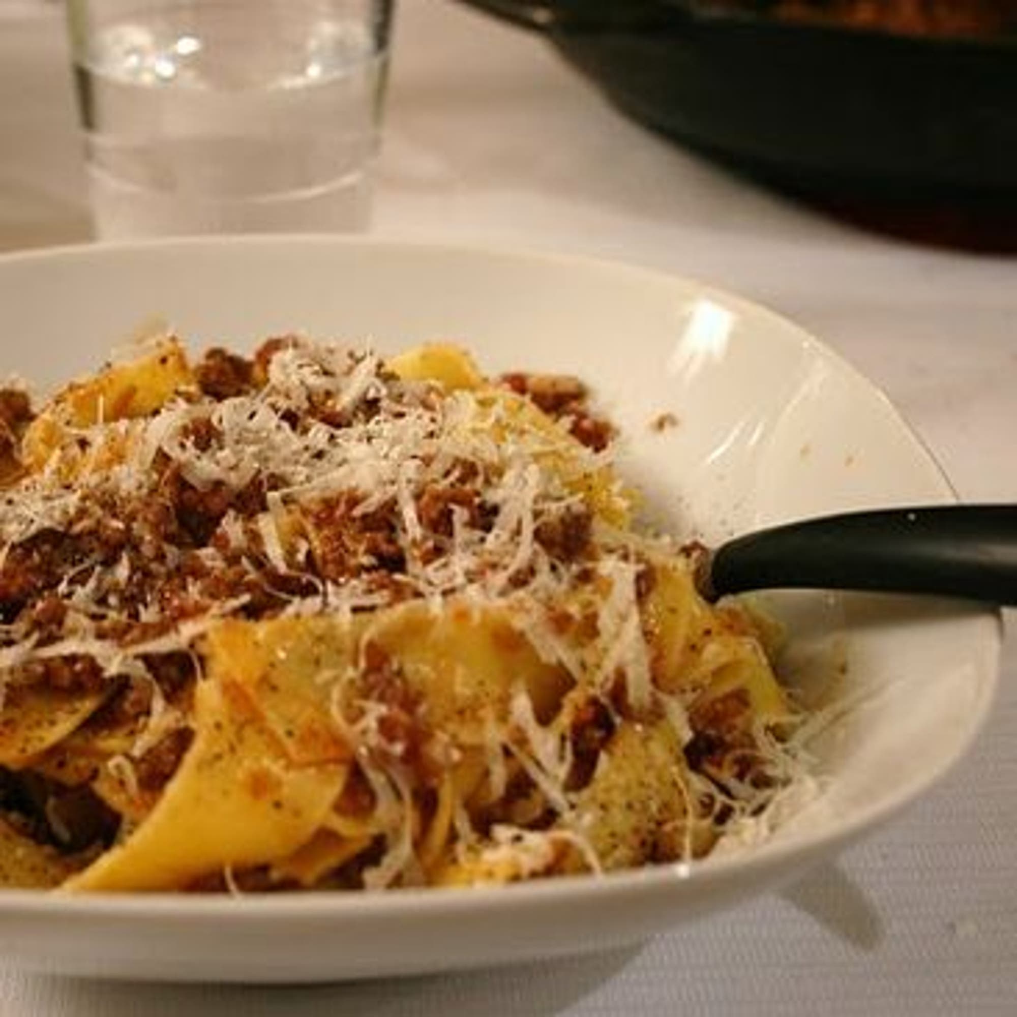 Bolognese på lammfärs med fänkål och sardeller