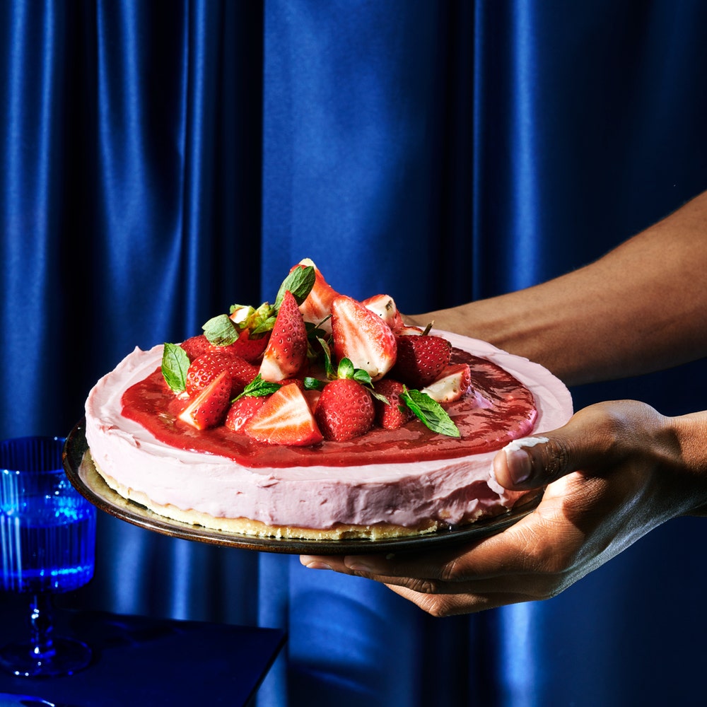 Strawberry cheesecake