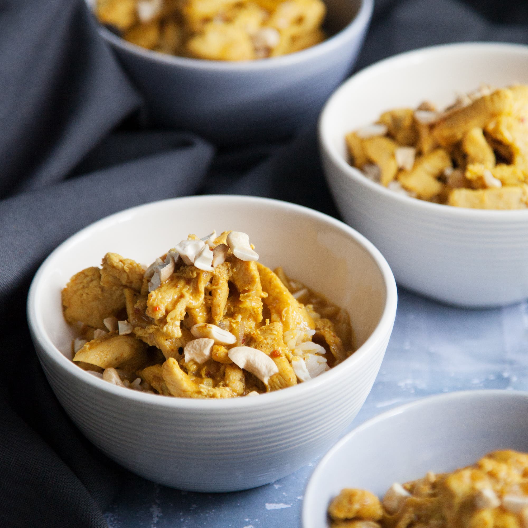 Mangochutney kyckling med kokosmjölk