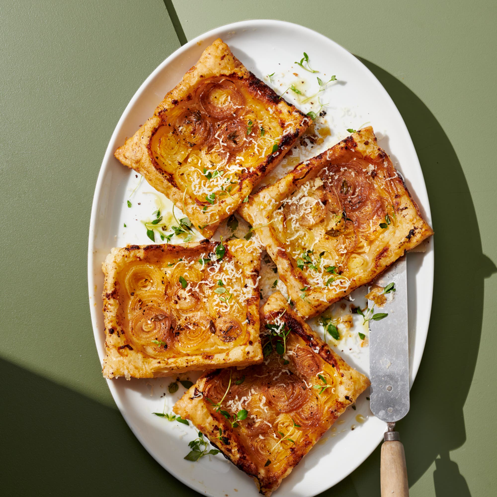 French onion tart