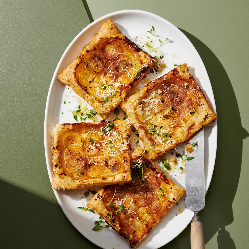French onion tart