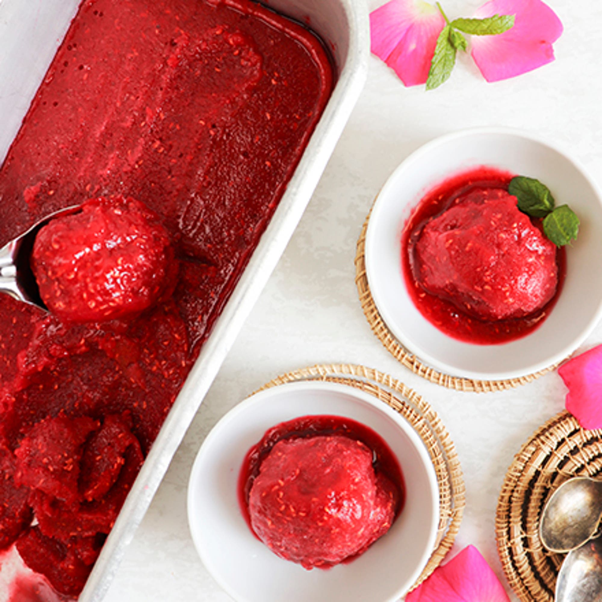 Rosésorbet