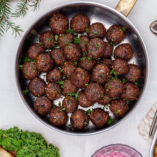 Veganska julköttbullar