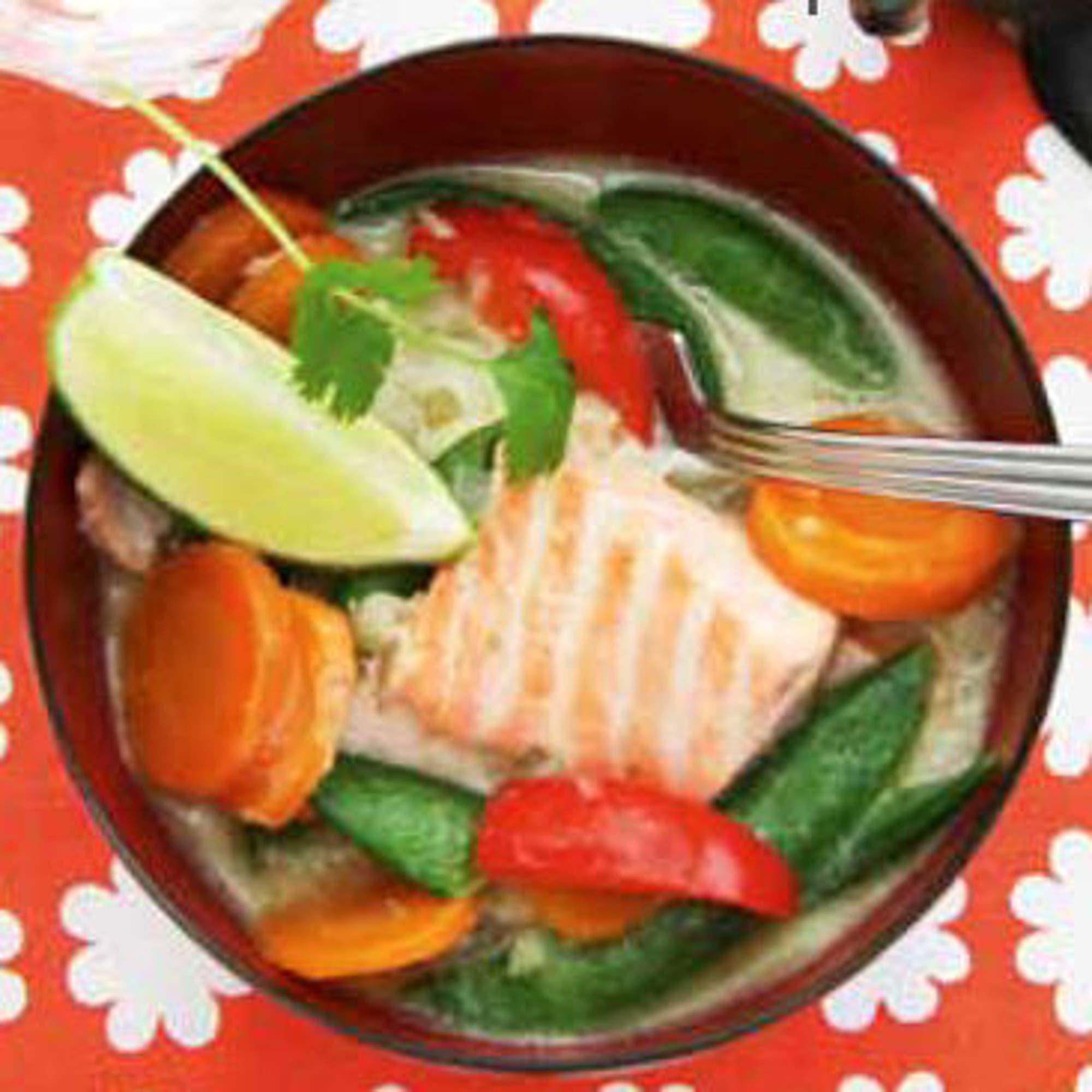 Thailändsk fisksoppa