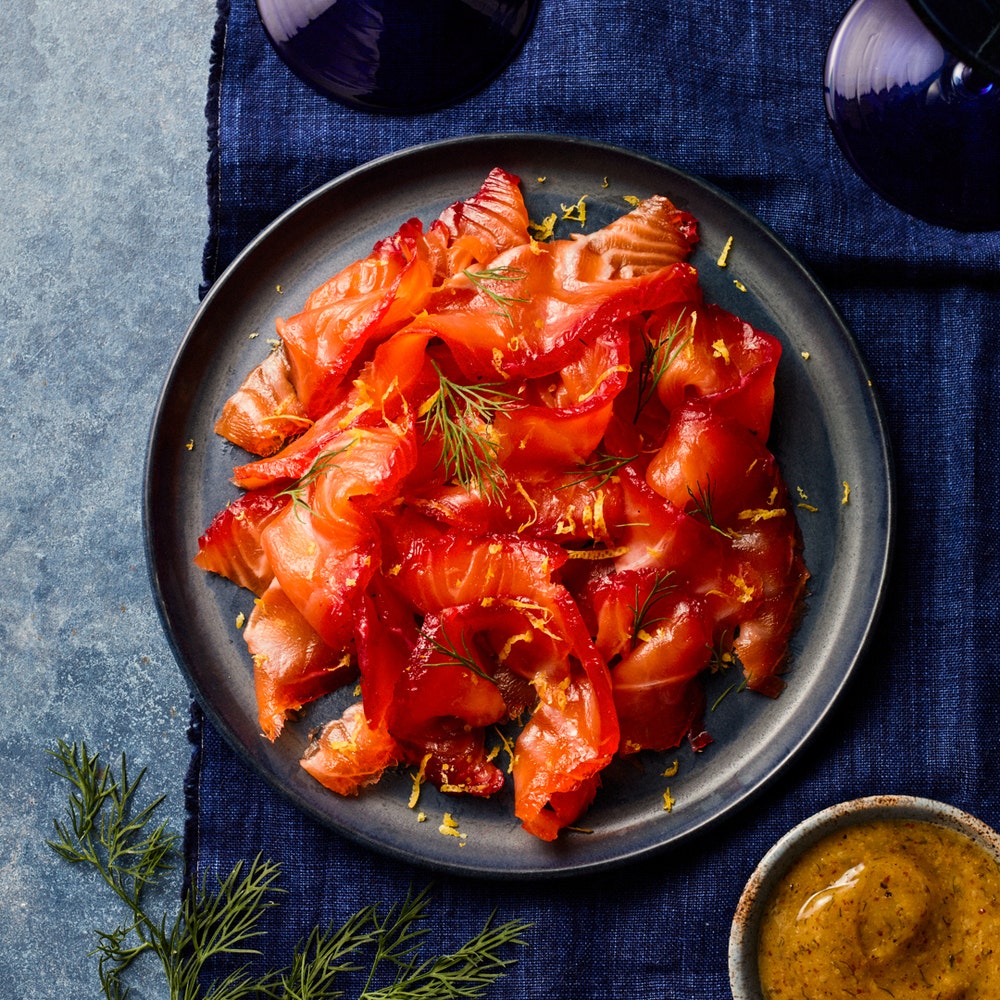 Rödbetsgravad lax