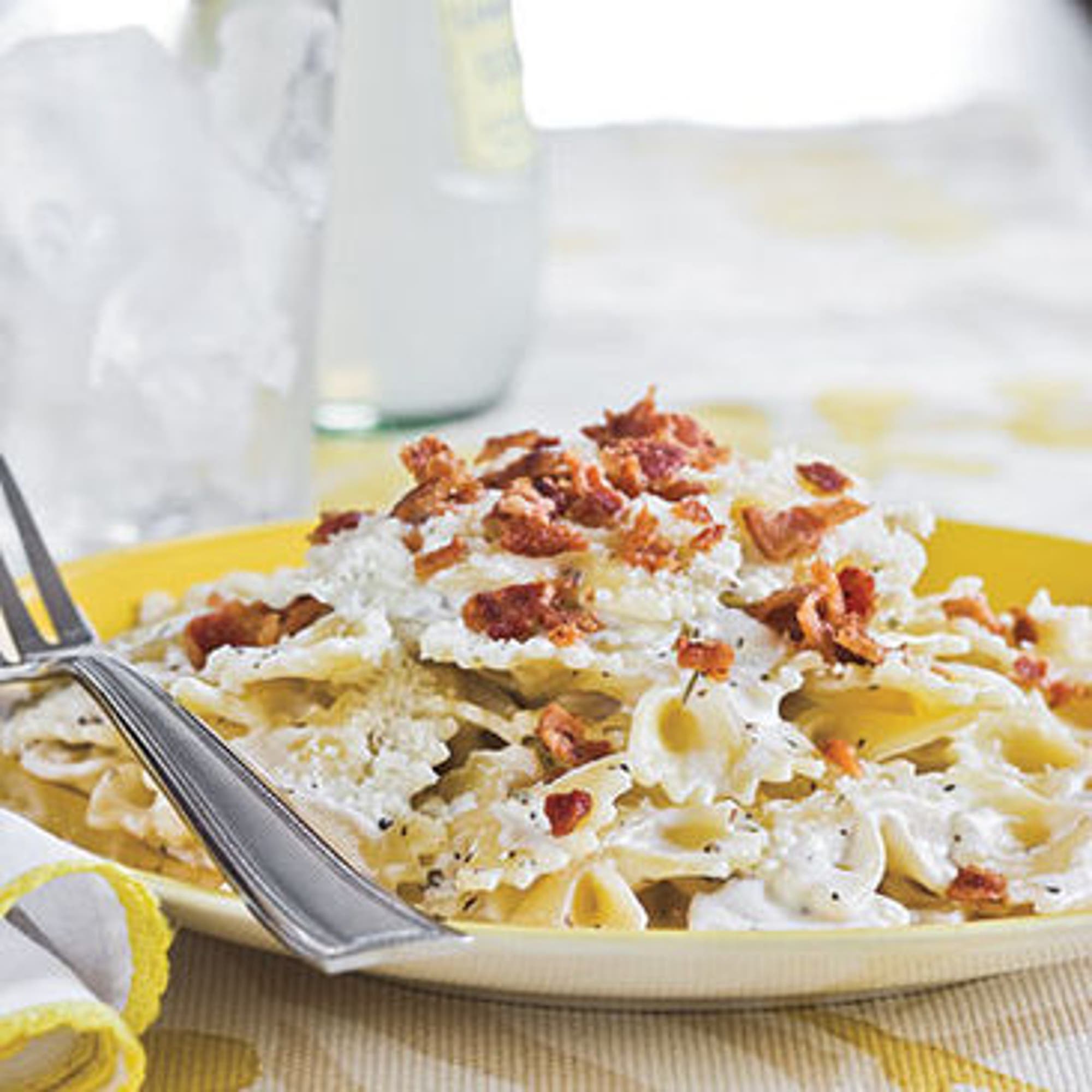 Super snabb baconpasta